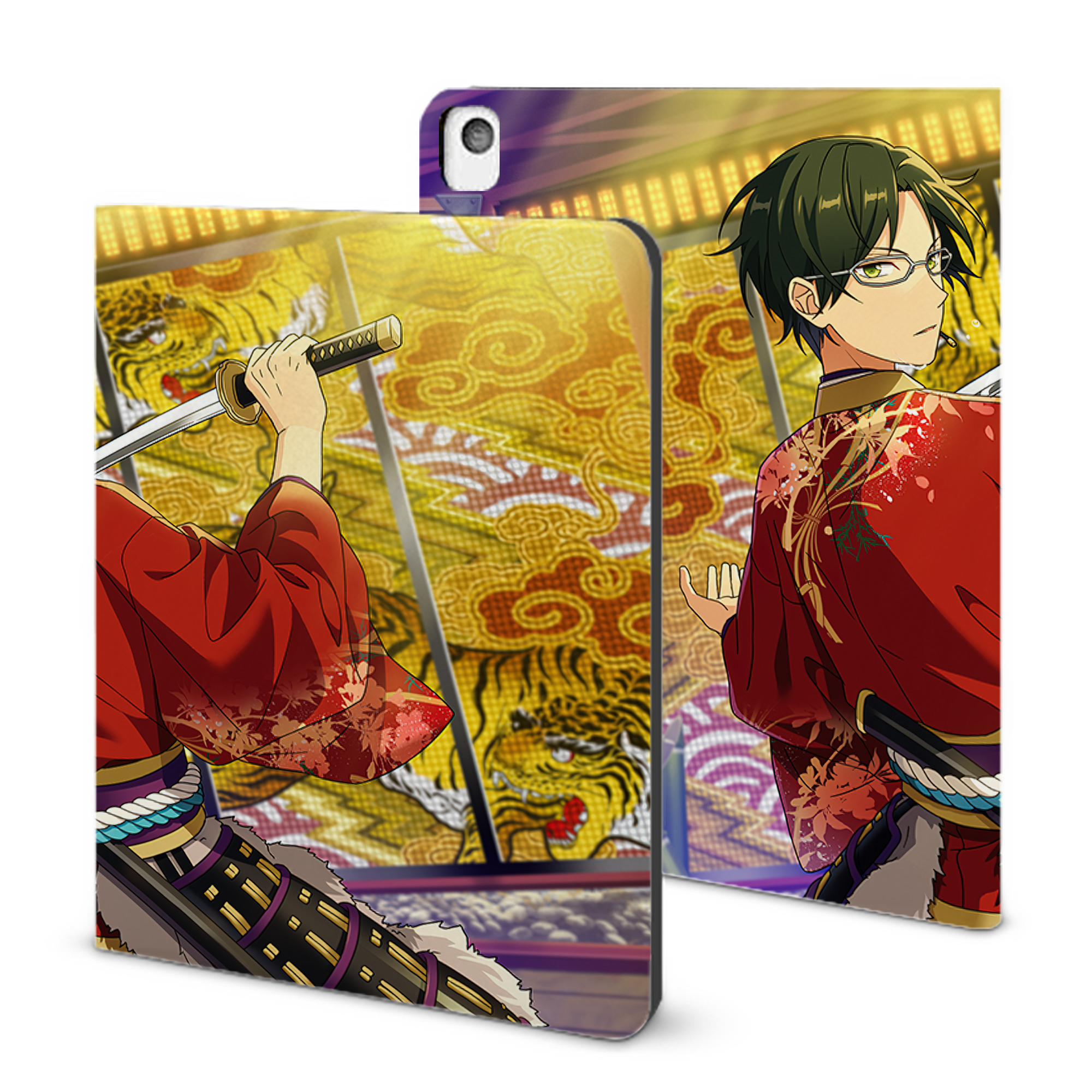 （画像用） あんさんぶるスターズ! Ensemble Stars IPadケース ペンホルダー付き ブックスタイルデザイン